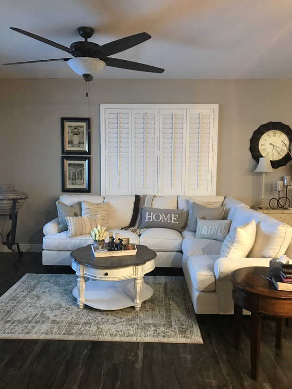 Traditional Living Room Design Photo by Wayfair Wayfair